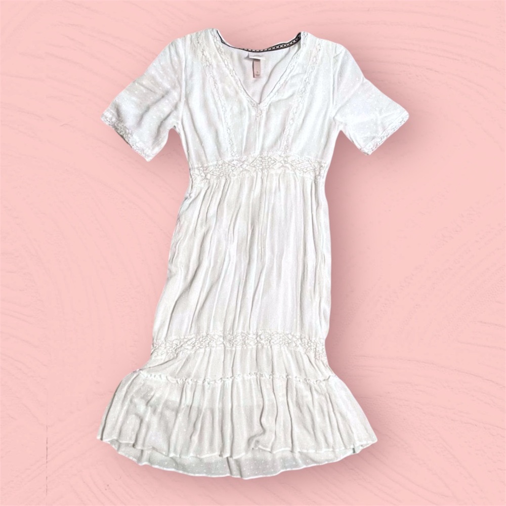 White Midi Dress